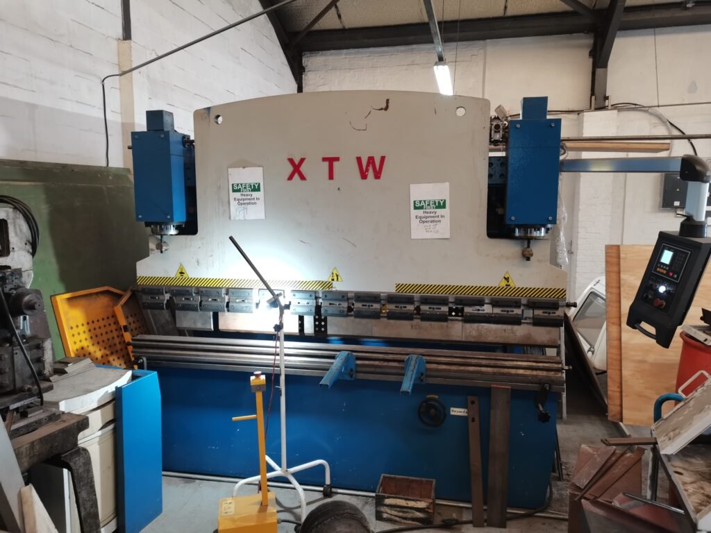 CNC and Press Brake being Rigged by Rigging Service Cape Town.