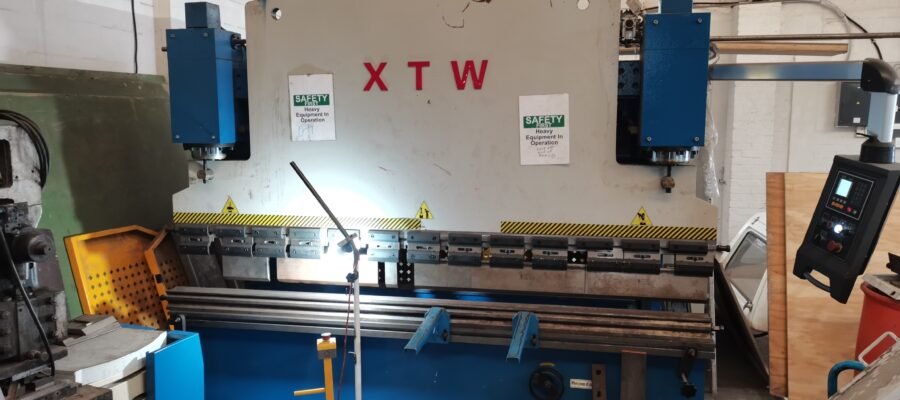 CNC and Press Brake being Rigged by Rigging Service Cape Town.
