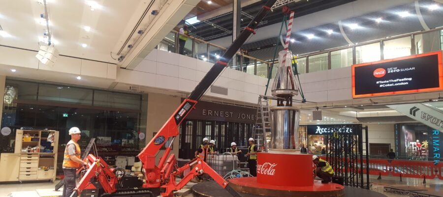 Spider care hire by Cape Rigging Services.