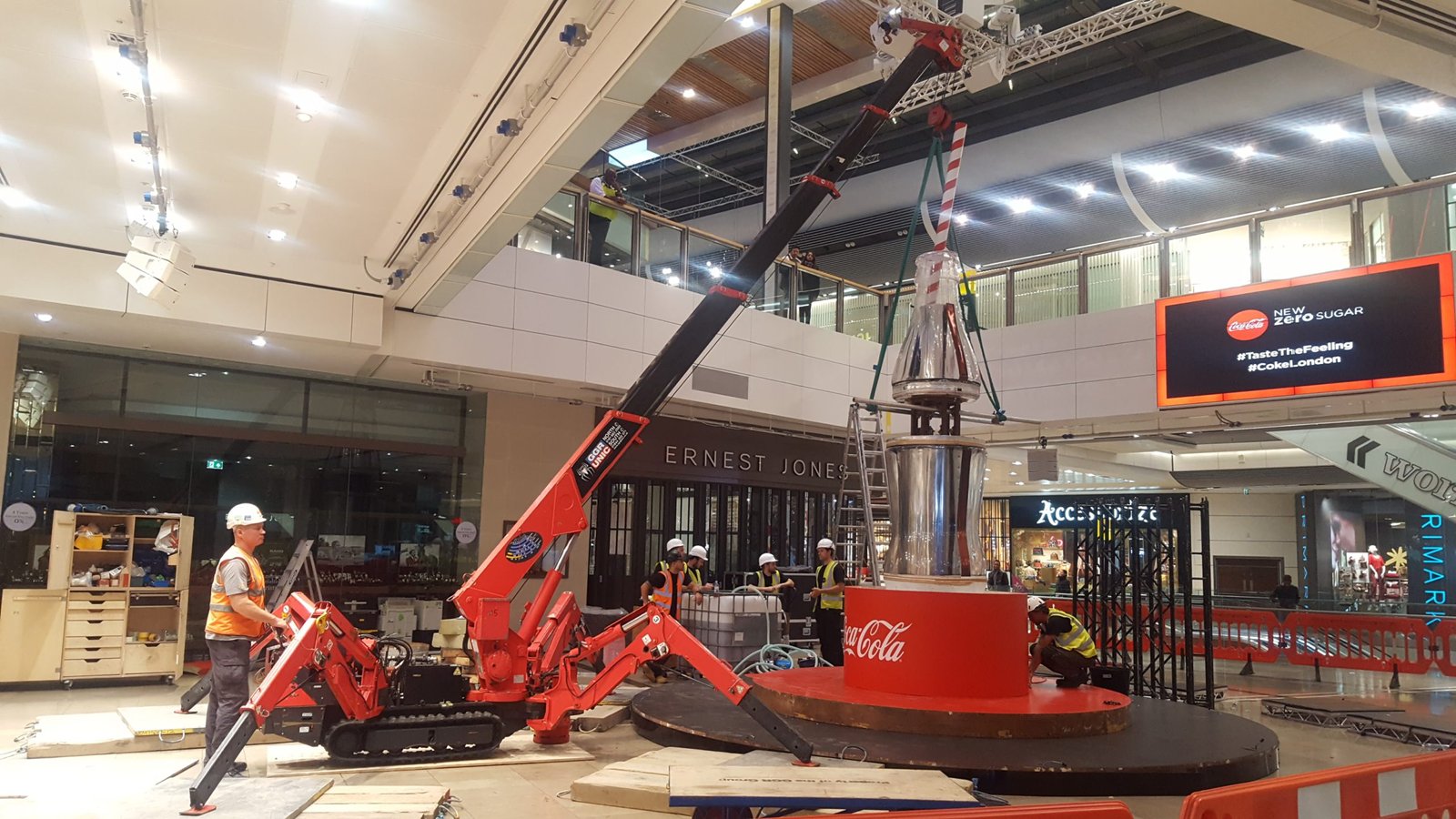 Spider care hire by Cape Rigging Services.