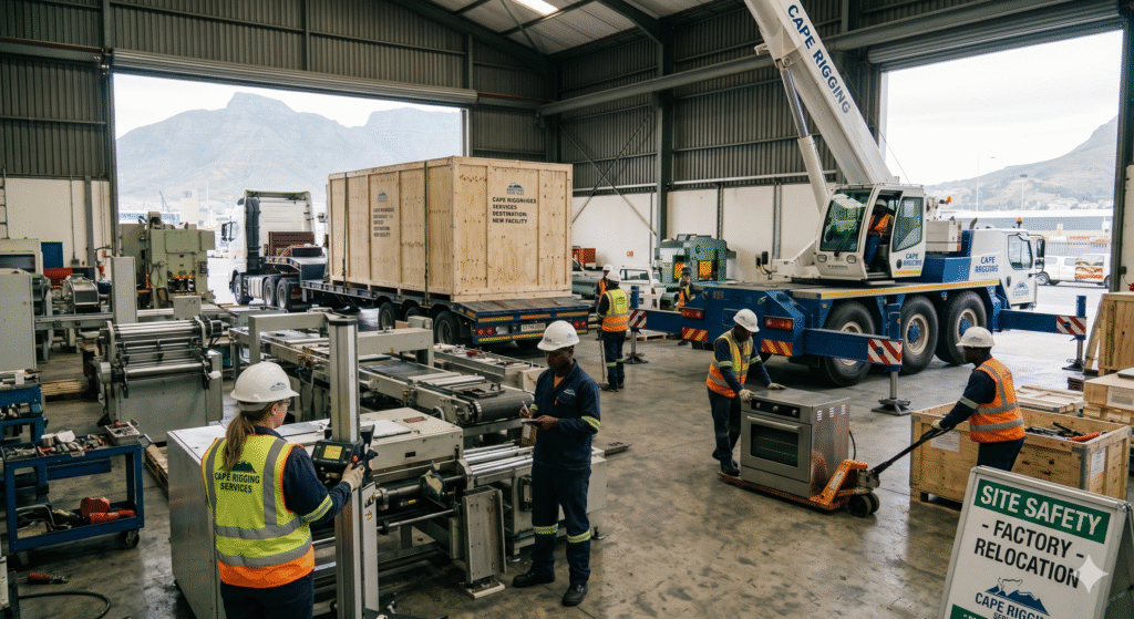 Factory Relocation company cape town